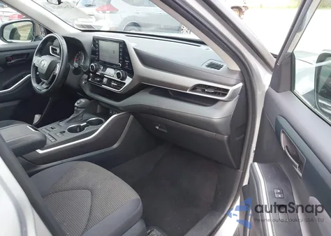 2022 Toyota Highlander Le from USA, damaged, VIN 5TDBZRBH9NS257992